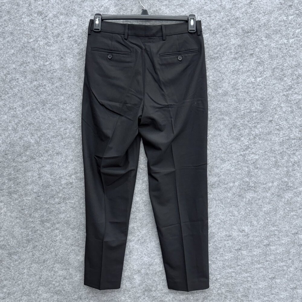 Nautica Ceylon Pant 30x29 Men's Active Stretch Micro-Stripe Black/Noire NEW - Picture 3 of 13